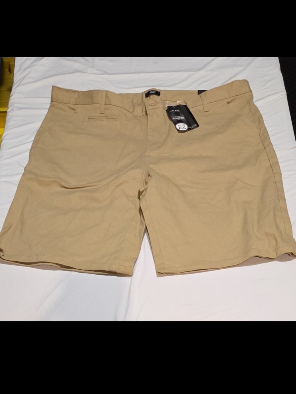 New start mens size 42 khaki shorts #11